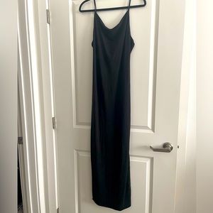 SKIMS Smooth Lounge Dress With Low Back Keyhole Dress XL